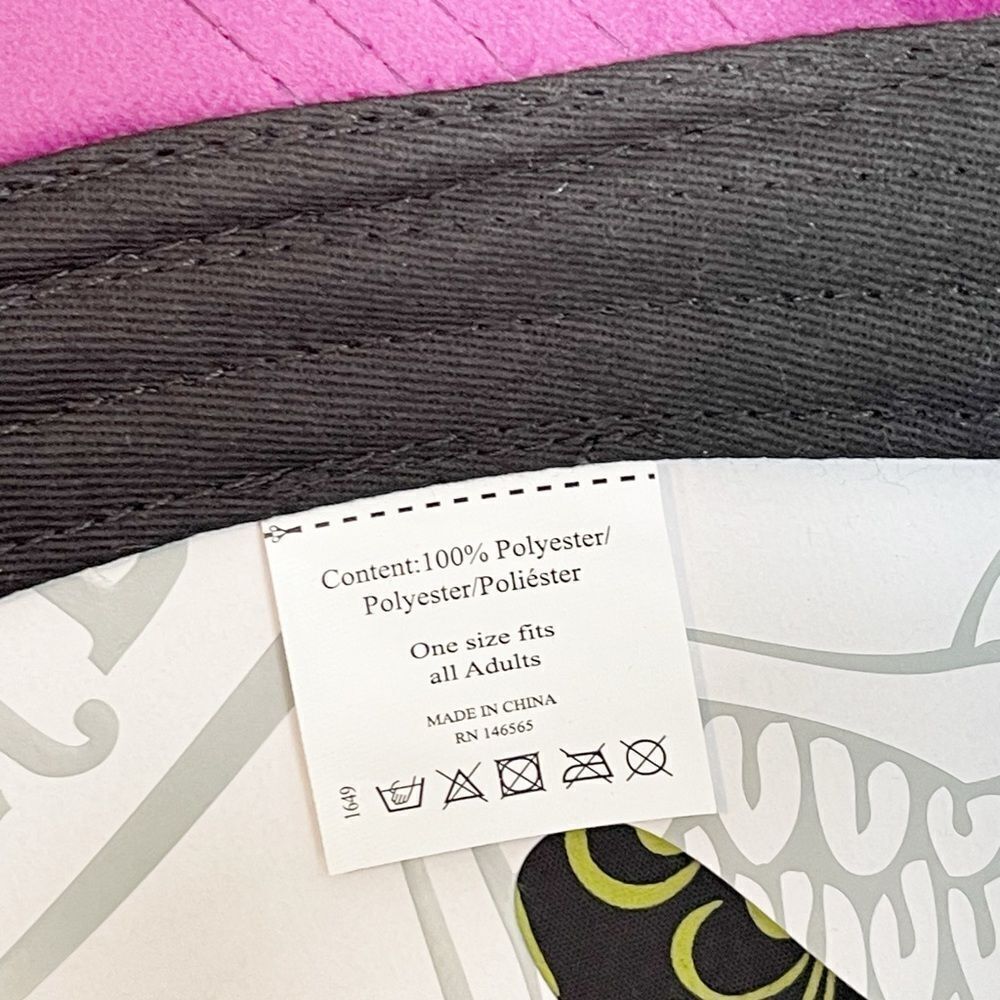 NWT VON DUTCH PURPLE LIME VELVET CRUSH TRUCKER HAT - Picture 7 of 7
